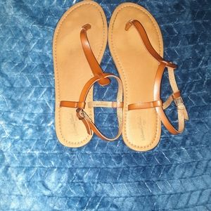 Brown sandals